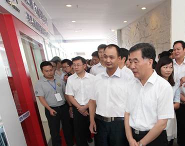 现任中央政治局常委，全国政协主席汪洋调研米特拉科技创新