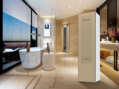 家庭旅馆选米特拉空气能热水器，安全热水每一天