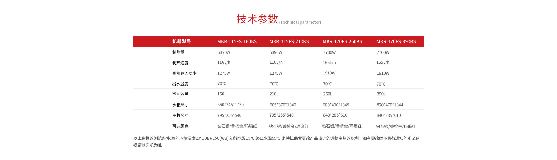 名流系列空气能热水器390L